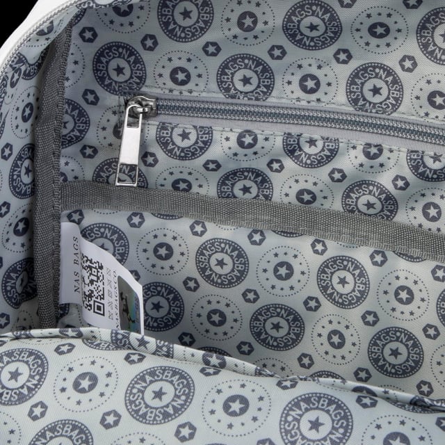 Nas Bag Unisex Büyük Boy Su Geçirmez (Waterproof)  Hafif Sırt Çantası Beyaz