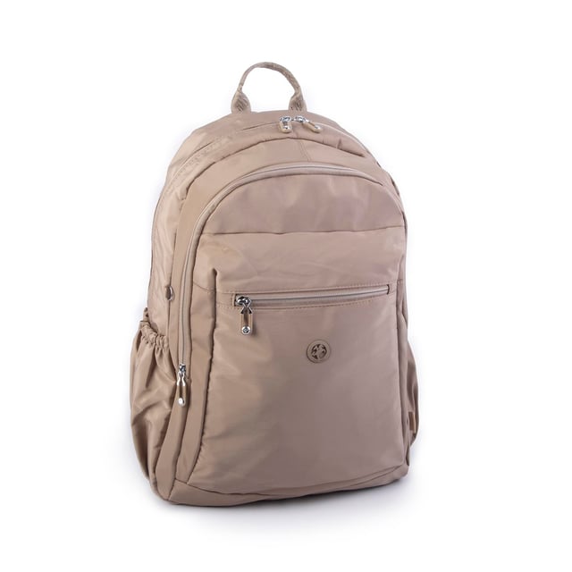Nas Bag Unisex Büyük Boy Su Geçirmez (waterproof) Hafif Sırt Çantası Çok Gözlü Vizon 