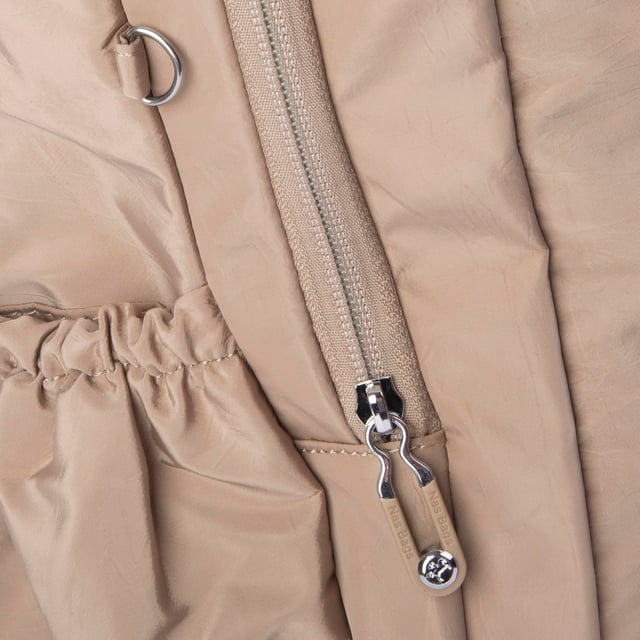 Nas Bag Unisex Büyük Boy Su Geçirmez (waterproof) Hafif Sırt Çantası Çok Gözlü Vizon 