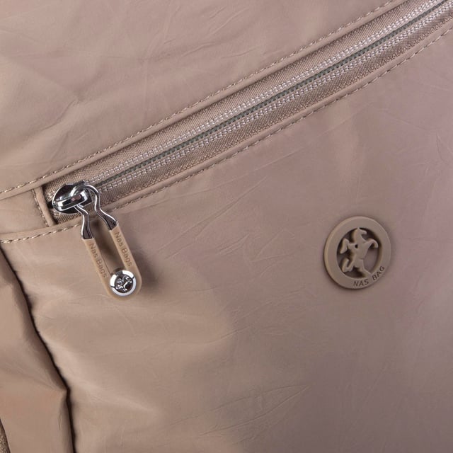 Nas Bag Unisex Büyük Boy Su Geçirmez (waterproof) Hafif Sırt Çantası Çok Gözlü Vizon 