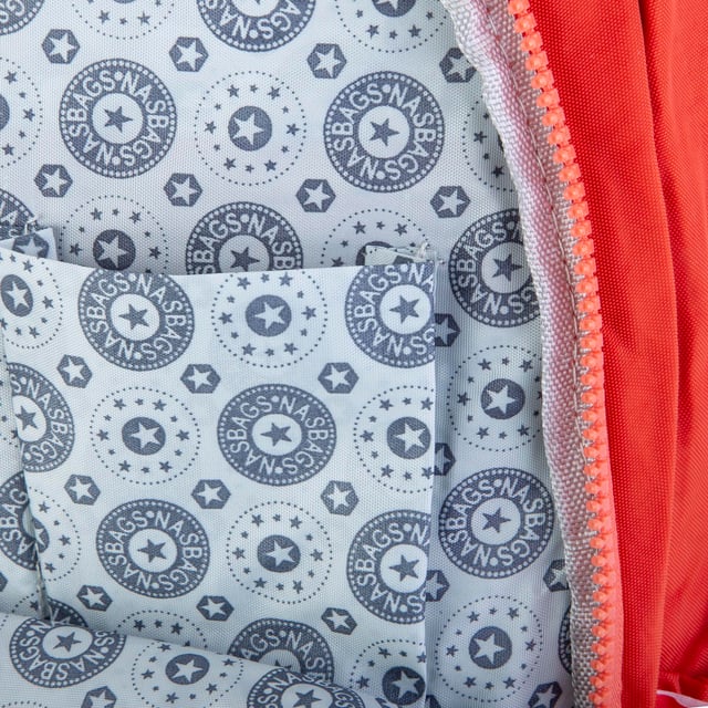 Nas Bag Unisex Büyük Boy  Zararlı Kimyasal İçermeyen Waterproof Sırt Çantası Turuncu