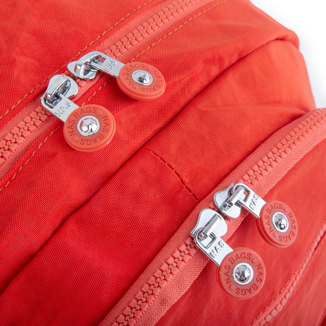 Nas Bag Unisex Büyük Boy  Zararlı Kimyasal İçermeyen Waterproof Sırt Çantası Turuncu