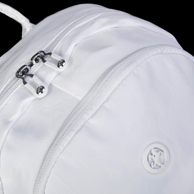 Nas Bag Unisex Su Geçirmez Çok Gözlü Extra Hafif Sportif Sırt Çantası Beyaz 