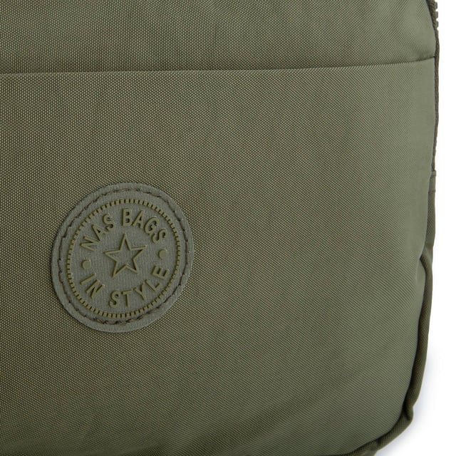 Nas Bag Unisex Zararlı Kimyasal İçermeyen Waterproof Sırt Çantası Koyu Yeşil (35x47x20 cm)