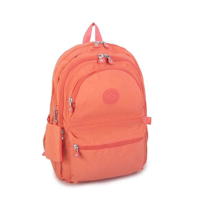 Nas Bag Unisex Zararlı Kimyasal İçermeyen Waterproof Sırt Çantası Somon
