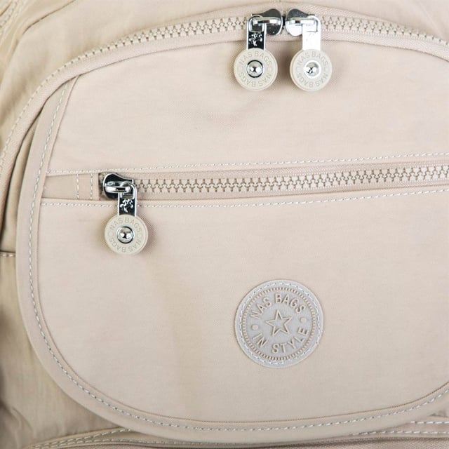 Nas Bag Unisex Zararlı Kimyasal İçermeyen Waterproof Sırt Çantası Kum