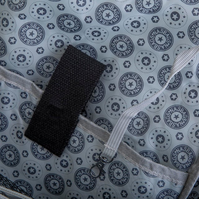 Nas Bag Unisex Zararlı Kimyasal İçermeyen Waterproof Sırt Çantası Siyah (30x44 cm )