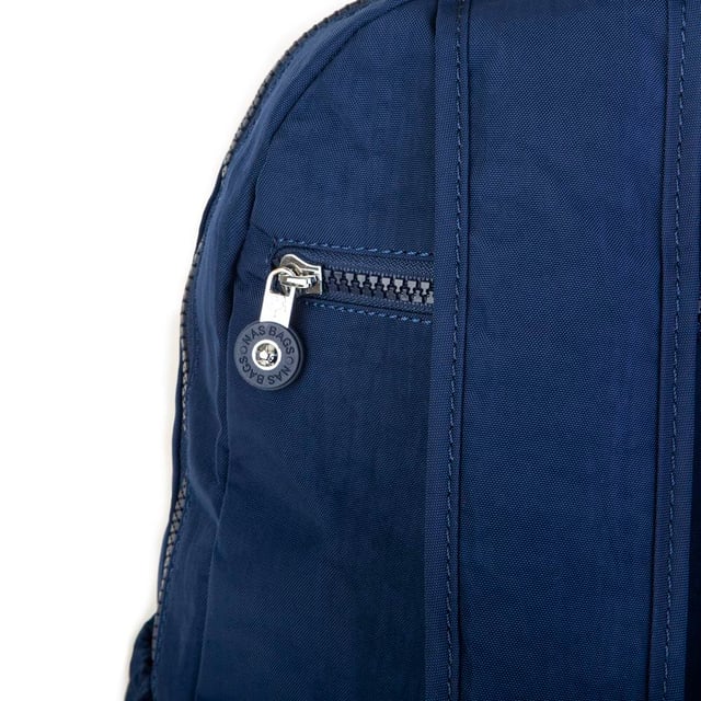 Nas Bag Unisex Zararlı Kimyasal İçermeyen Waterproof Sırt Çantası Lacivert(30x44 cm )