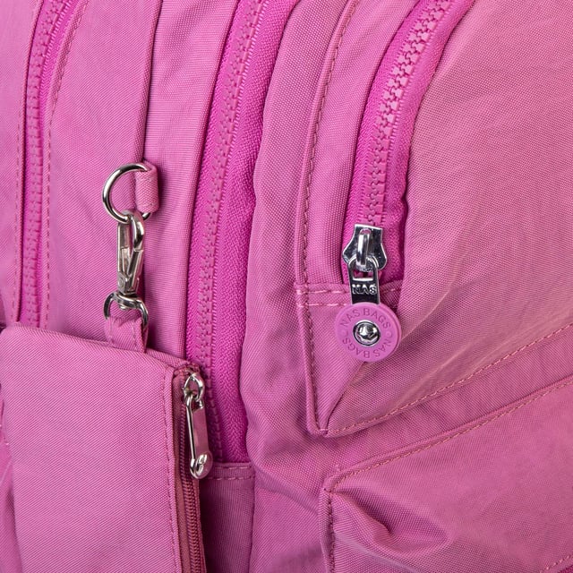 Nas Bag Unisex Zararlı Kimyasal İçermeyen Waterproof Sırt Çantası Gül Kurusu