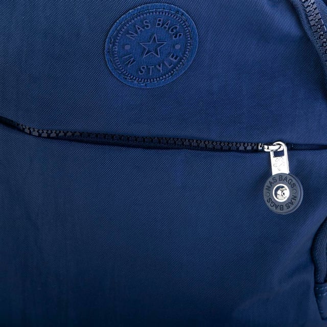 Nas Bag Unisex Zararlı Kimyasal İçermeyen Waterproof Sırt Çantası Lacivert(30x44 cm )