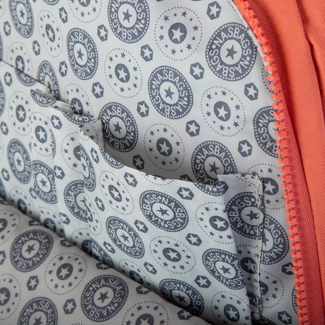 Nas Bag Unisex Zararlı Kimyasal İçermeyen Waterproof Sırt Çantası Somon