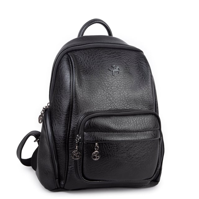 Nas Bag Kadın Çok Cepli Sırt Çantası (en :30cm x boy:34) Siyah Victoria