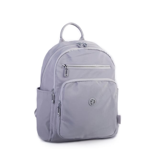 Nas Bag Kadın Çok Gözlü Hafif Su Geçirmez Unisex  (water proof) Çanta Gri 