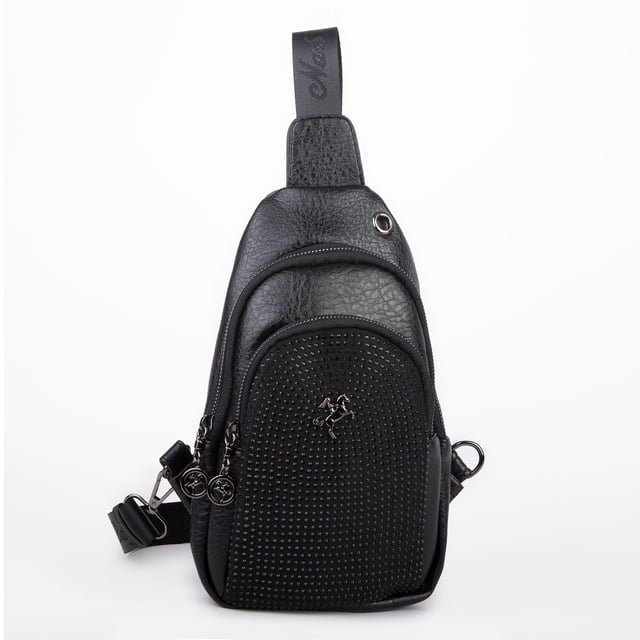 Nas Bag Kadın Crossbody Bag Bel ve Body Bag Siyah