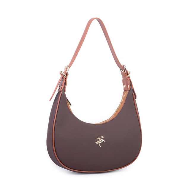 Nas Bag Omuz Çantası Ayarlanabilir Spor  Askılı Çapraz Çanta  Kahve Taba Lacste