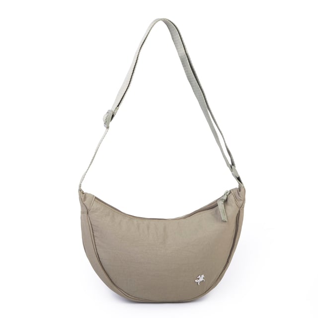 Nas Bag Ultra Hafif Kadın Spor Günlük Nas Bag Minimalist Günlük Ayarlanabilir Askılı Mini Hobo Çanta (en 25 cm ;boy 22 cm ) Haki