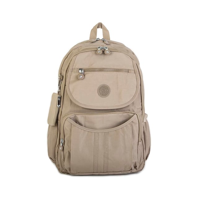 Nas Bag Unisex Zararlı Kimyasal İçermeyen Waterproof Sırt Çantası Vizon