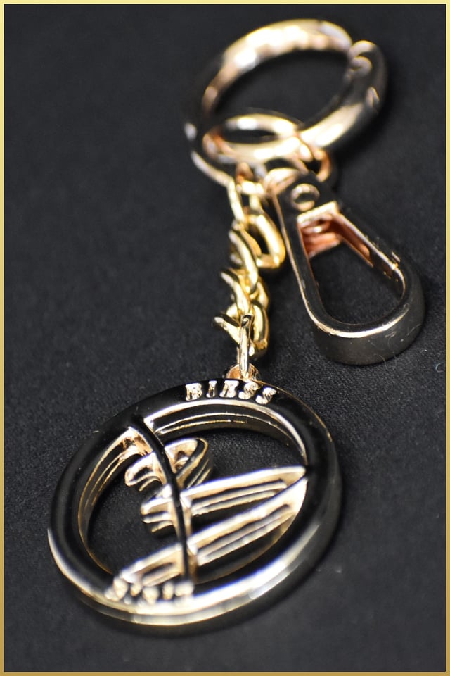 BIESS Halka Aksesuarlı Charm Anahtarlık - Gold
