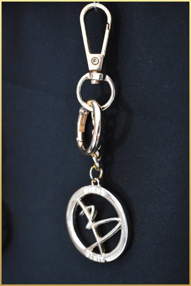BIESS Halka Aksesuarlı Charm Anahtarlık - Gold