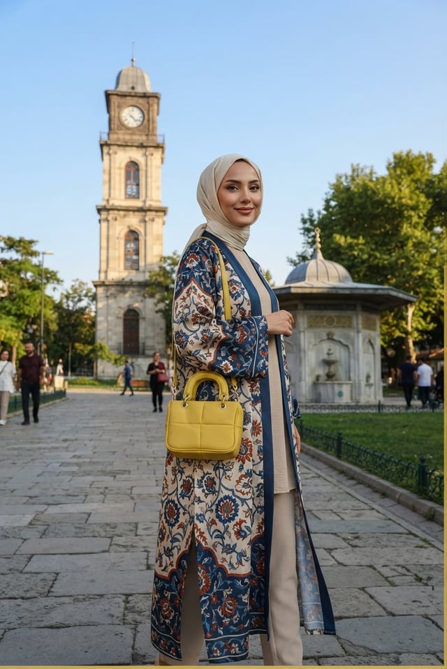 Bloom Kadın Kapitone El ve Omuz Çantası - Sarı