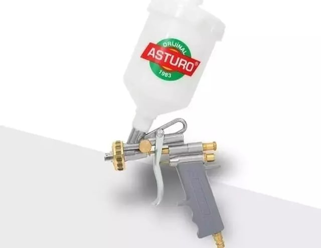 Asturo E70 1.8 mm Üstten Depolu Boya Tabancası