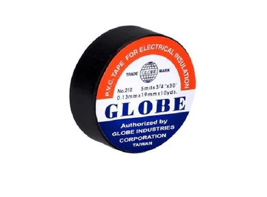 Globe İzolebant 19 Mm Elektrik Bandı Siyah 10 Adet