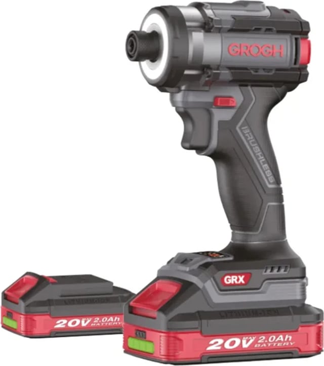 Grogh GRX2033-2 BMC Çift Akülü 2 Ah Vidalama Makinesi