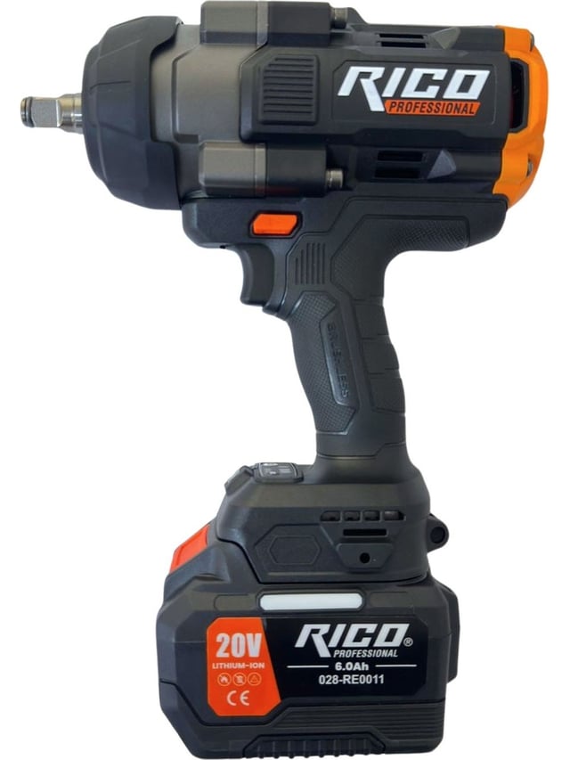 Rico 028-RE0011 1/2 Çift Akülü 6 Ah Darbeli Somun Sıkma Makinesi