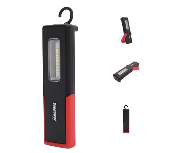 Sappower Şarjlı Led Fener Mıknatıslı F-01