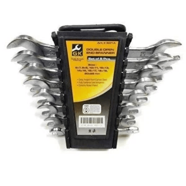 SNC 8'li Çatal Ağız Anahtar Takımı Düz Anahtar 6x22 Mm