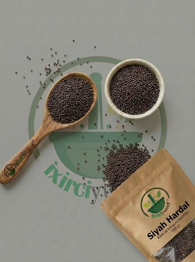 Siyah Hardal Tohumu 100 g – Katkısız & Elenmiş