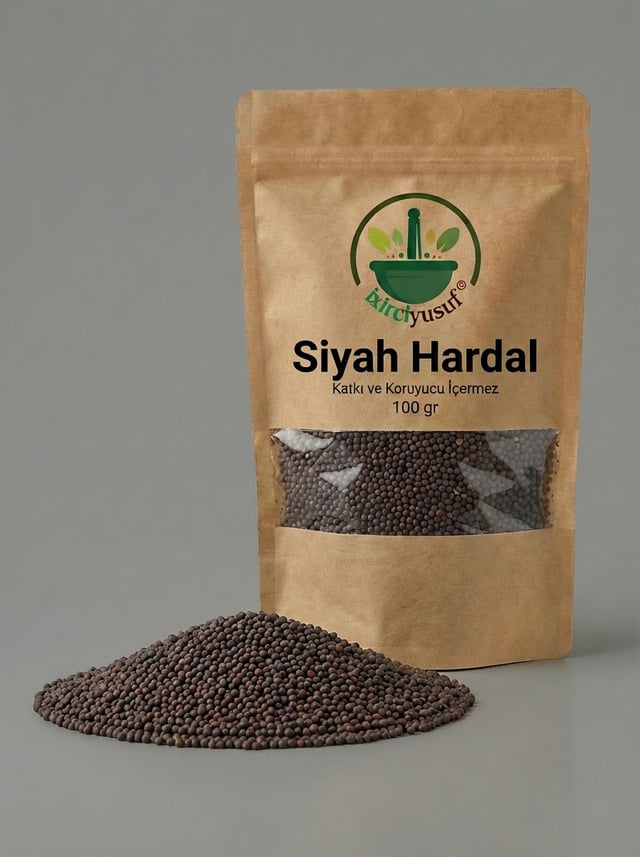 Siyah Hardal Tohumu 100 g – Katkısız & Elenmiş