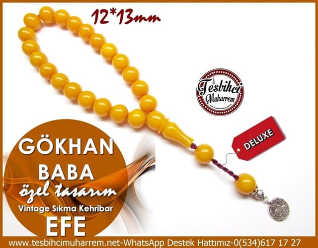 Özel Tasarım Tarz Efe Maskot Vintage Kehribar Gökhan Baba 