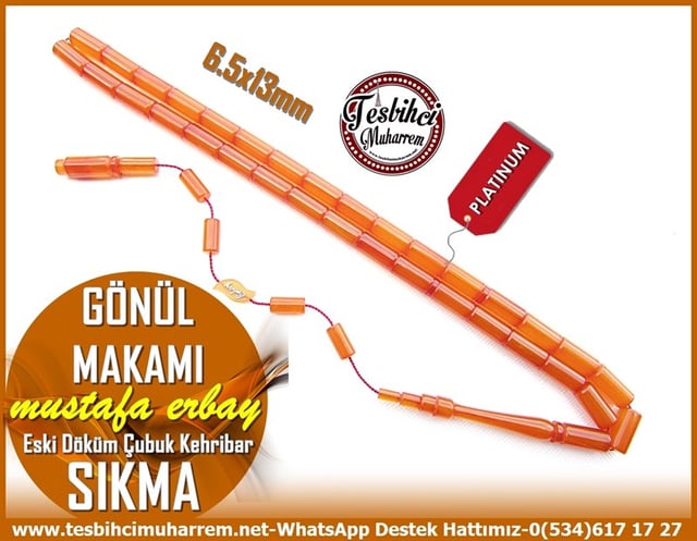 Hareli Damarlı Sarı Kehribar TesbihlerTM11466 Tesbih Lux Profesyonel Sıkma Kehribar Eski Döküm Dik Kesme Gönül Makamı Tesbih Lux Profesyonel Sıkma Kehribar Eski Döküm Dik Kesme Gönül Makamı 
