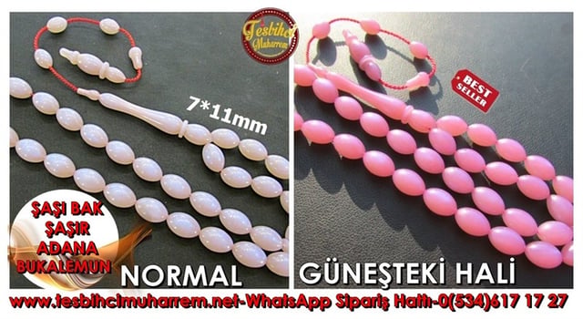  Bukalemun Tesbih 7*11 mm Şaşı Bak Şaşır Adana