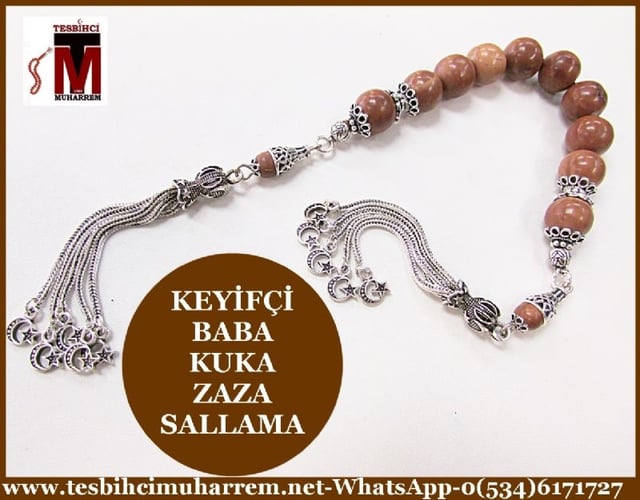ZAZA TESBİH 11.5x12 mm KUKA KEYİFÇİ BABA