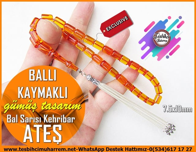 Sarı Ton TesbihlerTM11932Ateş Kehribar Tesbih İpek Gümüş Tasarım Bal Sarısı Ballı KaymakAteş Kehribar Tesbih İpek Gümüş Tasarım Bal Sarısı Ballı Kaymak