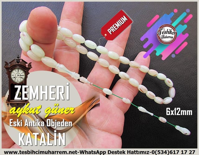 Katalin Ve Bağa TesbihlerTM13961Aykut Güner İmzalı Zemheri Tesbih – Antika Kartvizitlik Malzeme Objeden Katalin, Badem Kesim, Eski Miskevi DokunuşTesbih :Tespih Objeden Katalin I Eski Miskevi Antika Malzeme Badem Kesim Zemheri Tesbih 
