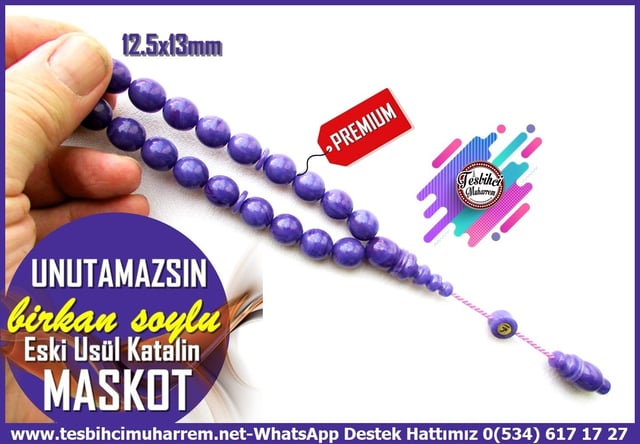 Katalin Ve Bağa TesbihlerTM14274Birkan Soylu Usta İmzalı Morcivert Eski Usül Katalin Maskot Tespih I Bilek Boy Osmanlı Form Unutamazsın Bey Tesbih Morcivert Eski Usül Katalin Maskot Tespih I Bilek Boy Osmanlı Form Unutamazsın Bey Tesbih 