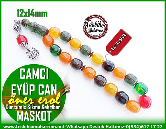 Efe Maskot TesbihlerTM11137Curcumix Maskot Efe Tesbih Bileklik Boy Fıçı Kesim Gümüş Püsküllü Sıkma Kehribar EyüpcanCurcumix Maskot Efe Tesbih Bileklik Boy Fıçı Kesim Gümüş Püsküllü Sıkma Kehribar Eyüpcan