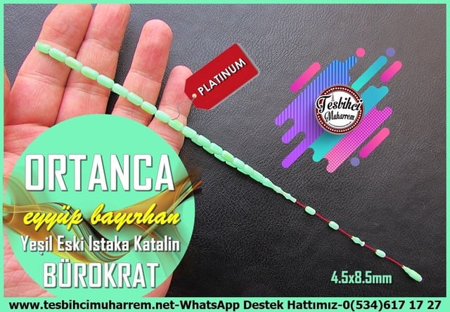 Katalin Ve Bağa TesbihlerTM14226Eyyüp Bayırhan Usta Tornası Yeşil Turkuaz Bürokrat Katalin Tespih I El Boy Kapsül Kesim Istaka Ortanca TesbihYeşil Turkuaz Bürokrat Katalin Tespih I El Boy Kapsül Kesim Istaka Ortanca Tesbih