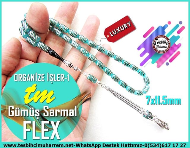 Yeşil Ton TesbihlerTM12469Gümüş Çakım Flexi Tespih Gümüş Püsküllü Yarma Turkuaz Kapsül Kesim Organize İşler-1 Tesbih Gümüş Çakım Flexi Tespih Gümüş Püsküllü Yarma Turkuaz Kapsül Kesim Organize İşler-1 Tesbih 