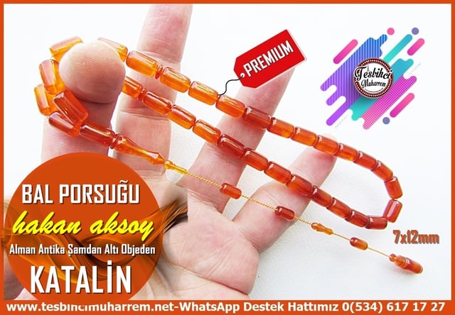 Katalin Ve Bağa TesbihlerTM14573Hakan Aksoy Usta İşçilikli Katalin Tespih I Premium Çalışma Alman Şamdan Altı Objeden Bal Porsuğu TesbihHakan Aksoy Usta İşçilikli Katalin Tespih I Premium Çalışma Alman Şamdan Altı Objeden Bal Porsuğu Tesbih
