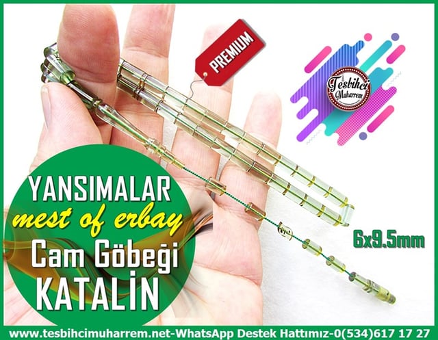Katalin Ve Bağa TesbihlerTM12016Katalin Tesbih Cam Göbeği Yeşil Saydam YansımalarKatalin Tesbih Cam Göbeği Yeşil Saydam Yansımalar