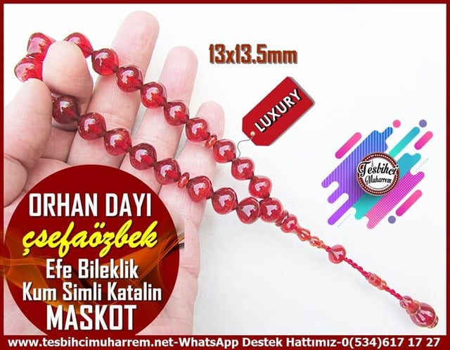 Hareli Kırmızı Kehribar TesbihlerTM12464Katalin Tespih Vişne Kum Simli İskender Model Şalgami Orhan Dayı Tesbih Katalin Tespih Vişne Kum Simli İskender Model Şalgami Orhan Dayı Tesbih 