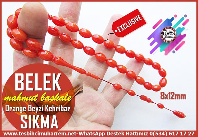 Turuncu Kehribar TesbihlerTM14554Mahmut Başkale Usta İşçilikli Bordo Renk Katalin Tesbih I Özel Çalışma Beyzi Kesim Sürmene TesbihMahmut Başkale Usta İşçilikli Sıkma Kehribar Tespih I Turuncu Renk Beyzi Kesim Belek Tesbih