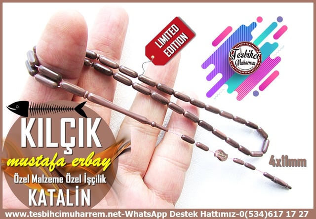 Katalin Ve Bağa TesbihlerTM14140Mustafa Erbay Usta İmzalı Katalin Tesbih – Özel Malzeme, Kahverengi Gergedansal, Özel İşçilik, Limited Edition, Kılçık Model TespihTespih Katalin I Özel Malzeme Özel İşçilik Limited Edition Kılçık Tesbih