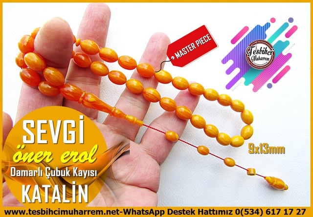 Katalin Ve Bağa TesbihlerTM14605Öner Erol Usta İmzalı Katalin Tespih I Damarlı Çubuk Kayısı Şişman Beyzi Kesim Sevgi TesbihÖner Erol Usta İmzalı Katalin Tespih I Damarlı Çubuk Kayısı Sevgi Tesbih