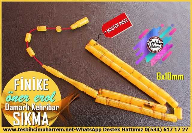 Hareli Damarlı Sarı Kehribar TesbihlerTM14368Öner Erol Usta İmzalı Sarı Damarlı Kesme Sıkma Kehribar Tesbih I Yıllanmış Lüks Malzeme Dik Kesme Finike TesbihSarı Damarlı Kesme Sıkma Kehribar Tesbih I Yıllanmış Lüks Malzeme Dik Kesme Finike Tesbih