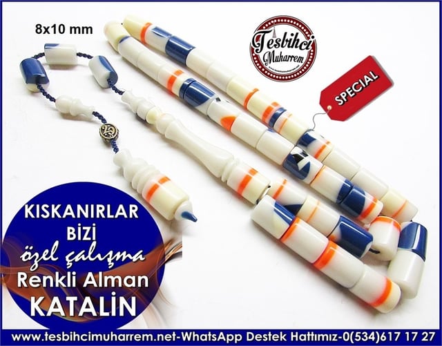 Özel Çalışma Ender Renkli Kesme Katalin Tesbih Kıskanırlar Bizi 